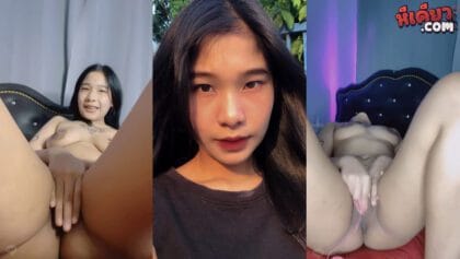 คลิปหลุดเด็ด น้องฝน รอยสักโคตรสวยเลยเงี่ยนหีจัดหีโคตรสวยหีแฉะมาก นั่งอ้าหีช่วยตัวเองให้แฟนดูเบ็ดหีเสียวขนาดนี้ทำเอาอยากจับแม่งตอกหีเลยหีโคตรน่าเย็ด