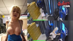 คลิปโป๊สุดเด็ด catdevilswing  สาวขีัเงี่ยนมาดูหนังโป๊แล้วแหวกขาเขี่ยหีอย่างเสียวอย่างฟินต่อด้วยมาขนส่งมาหน้าบ้านเลยลากพาจับเย็ดกระแทกหีลีลาอย่างมันส์