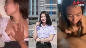 คลิปหลุดงานดี นักศึกษามอดัง ตัวเล็กสวยแจ่มอมควยโคตรเสียวเลยโม๊คควยซะสุดไปหมดโดนจับเย็ดหีโคตรเสียวนมเล็กไปหน่อยแต่แม่งโคตรน่าเย็ดเลย