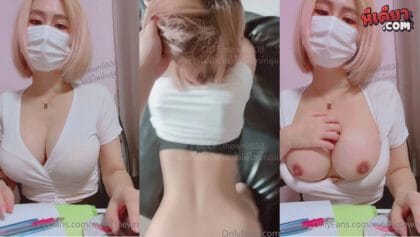คลิปหลุดOnlyfans mewnii638 สาวผมสั้นลีลาเด็ดๆมาแหวกนมโชว์โครตเด็ดต่อด้วยมาโดนเจ้านายจับเย็ดท่าหมาตรงโซฟาลีลาอย่างมันส์งานดีจัดๆ