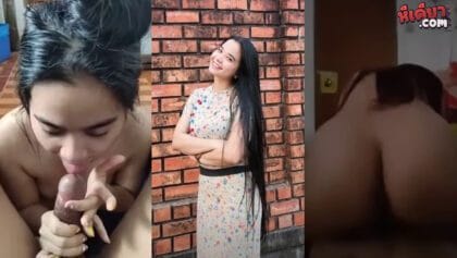 คลิปหลุด นัดเย็ดสาวเหนือ หน้าตาแจ่มหุ่นดีขาวเนียนอมควยเก่งจับตอกท่าหมาขย่มเก่งชิบหายเห็นแล้วก็ฟินควยเลยอยากจัดหนักแม่งสักดอกน่าจะเสียว