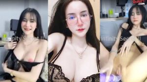 คลิปหลุดดาวติ๊กตอกน้องสะมายหยี๋ Smildyee11 ลูกหยี๋หีชมพู เน็ตไอดอลสาวไทยกำลังฮอตฮิตที่สุดบน Onlyfans 18+ แหกง่ามหีโชว์เสียวไลฟ์สด Line เอาควยปลอมแท่งใหญ่แทงเข้าออกรูหีตัวเองจนน้ำหีไหล ร้องครางลั่นห้อง