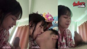 คลิปหลุดOnlyfans baby_bee999 น้องเบบี้ สาวขี้เงี่ยน ตื่นมา มอนิ้งแฟนหนุ่มลีลาอย่างแจ่ม มาจับจูบดูดปากโครตเด็ด ต่อด้วยมาจับอมควยให้อย่างเสียวเล่นควยจนน้ำแตก