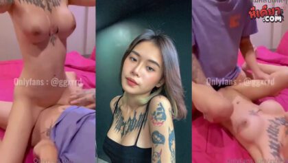 คลิปหลุดOnlyfans ggxrrd น้องยาหยี่ สาวขี้เงี่ยนรอยสักแจ่มๆ มาแหวกขาจับเย็ดกระแทกหีลีลาอย่างมันส์นวดนมแจ่มๆ ขึ้นขย่มเย็ดร่อนเอวอย่างมันส์งานโครตดี