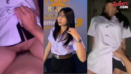 คลิปหลุด นักศึกษาเด็ด ตัวเล็กน่าเย็ดจริงๆเลย เข้ามหาลัยแล้วก็ใส่ชุดนักศึกษาให้แฟนเย็ดหีคาชุดซะเลย หุ่นดีตัวเล็กแบบนี้อยากจับเย็ดเลย จะเอาให้หีแฉะเลยเด็ดจริงๆ