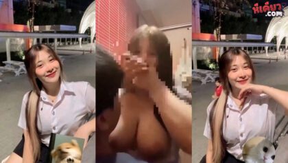 คลิปหลุดทางบ้าน สาวชุดอาชีวะ มาโดนแฟนหนุ่มจับแหวกขาเย็ดกระแทกหีลีลาอย่างมันส์ ร่อนเอวแจ่มๆ ครางเสียวลั่นห้อง งานดีจัดๆ จับเย็ดแอบครางเสียวงานโครตดี