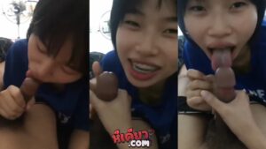 คลิปหลุดน้องเข็ม สาวหมวยน่ารักยิ้มเก่งจะมาโชว์สกิลโม๊คควยจนแตกคาปากจะเด็ดแค่ไหนเชิญรับชม