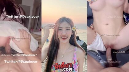 คลิปหลุดดาวทวิตเตอร์ pdsexlover นักศึกษามอกรุงเทพ น้องบันโคตรสวยเลยหีชมพูมากโคตรน่ารักโดนแฟนจับเย็ดหีซอยหีน้องซะคุ้มเลย ถ้าได้เย็ดหีน้องคงขึ้นสวรรค์