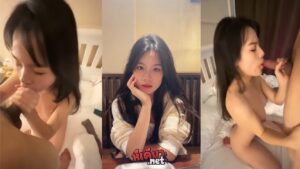 คลิปหลุดน้องมะหมวย สาววัยรุ่นหน้าตาดี ตัวเล็กหุ่นกำลังน่าเย็ด โม๊คควยให้ผัวอย่างเด็ด โครตได้อารมณ์