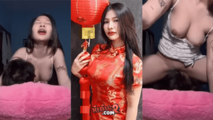 คลิปหลุุด วัยรุ่นไทย ผู้หญิงนัดผัวมาเย็ดที่บ้าน ขึ้นขย่มเองร้องอย่างเสียว ทั้งบีบนม ทั้งเอาหีขึ้นมาให้เลีย เเล้วขย่มต่อ ทำเอง เเตกเอง สงสัยจะเงี่ยนจริงๆ