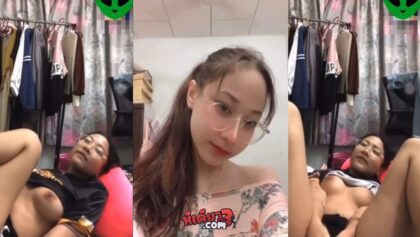 คลิปหลุดสาวสวย วีดีโอคอลเสียวกับผัว xxx หุ่นโครตดีนมอย่างสวย นอนเปิดนมยั่วเย็ดผัวอย่างเงี่ยน Vk ก่อนจะเบ็ดหีพร้อมครางเสียว ท่าทางจะเงี่ยนจัด