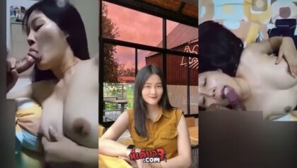 คลิปหลุดสาวสวย หุ่นโครตเด็ดนมแท้อย่างสวยหัวนมโครตน่าดูด นอนโม็คควยให้ผัวอย่างเสียว ทั้งอมทั้งเลียเสียวจัดจนผัวทนไม่ไหวชักแตกใส่ปาก