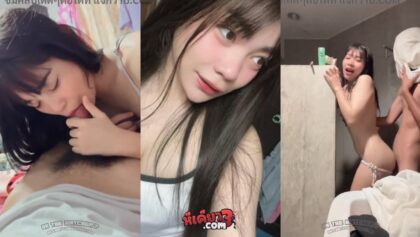 คลิปหลุดน้องบีม สาวดาวทวิตเตอร์คนดัง beamybee_2 นัดยูสมาเย็ดอย่างเงี่ยน xxx จับควยโม็คอย่างเสียวทั้งอมทั้งเลีย ก่อนจะโดนจับซอยหีท่าหมาคาห้องน้ำร้องครางอย่างเด็ด